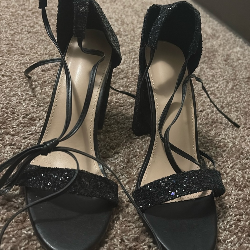 Lace up heels